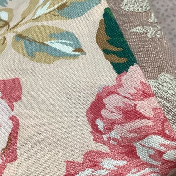 Expose Vintage 90s Grandmacore Granny Pink Floral Patchwork Vest Size Medium - Picture 13 of 13